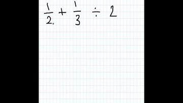 Order of Operations w/ Real Numbers Part 1