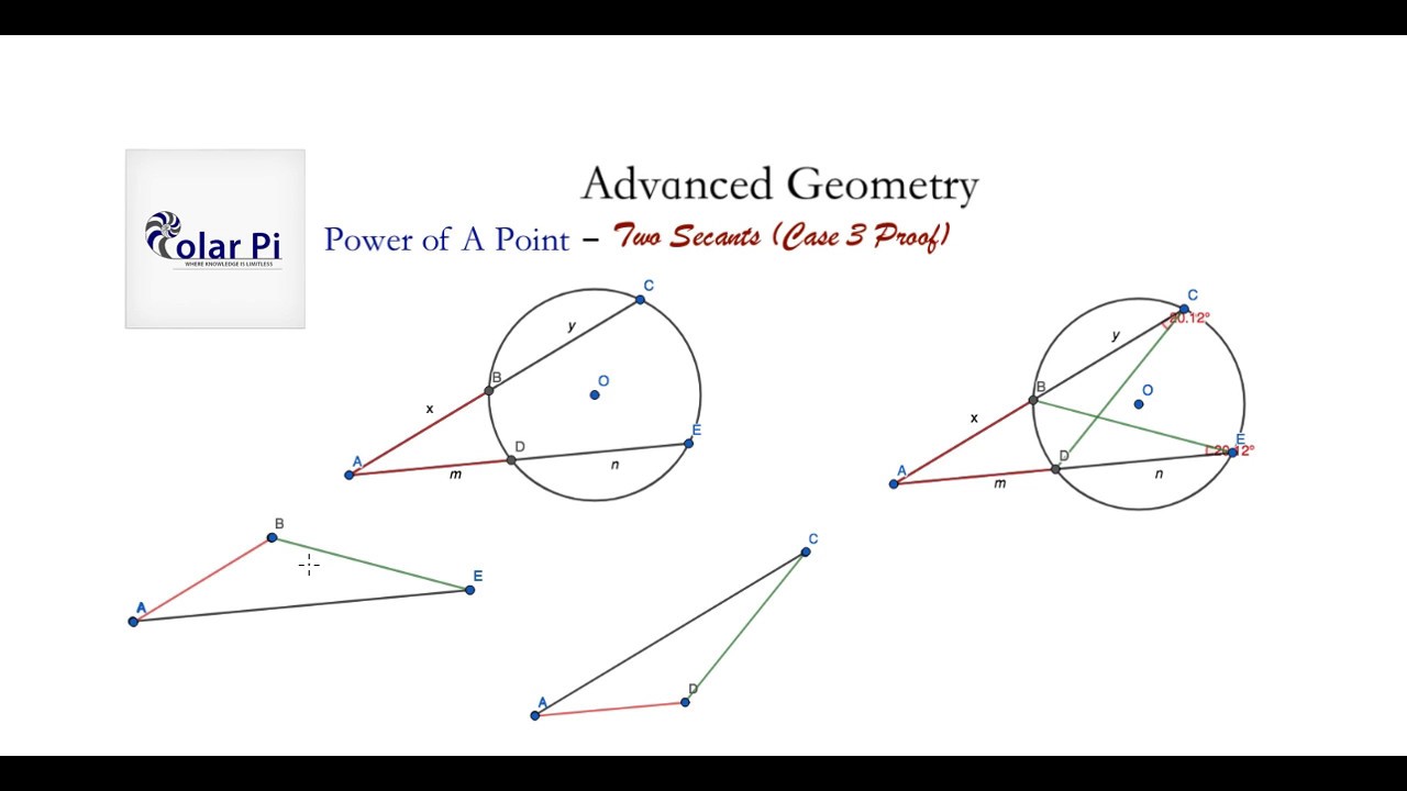 (The Power of A Point) Proof of Case 3 YouTube