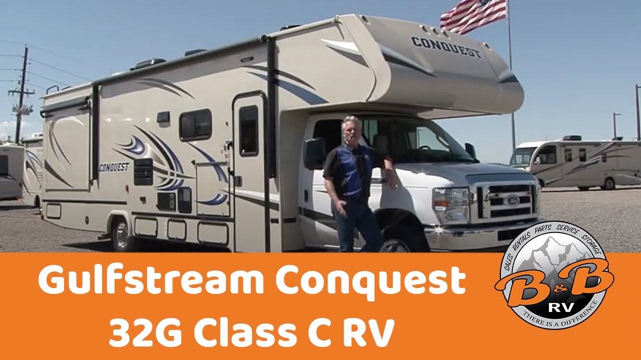 Gulfstream Conquest 32G Class C RV Walkthrough YouTube