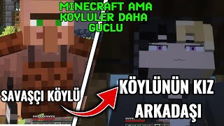 Mi̇necraft Ama Köylüler Çok Zengi̇n Ve Güçlü