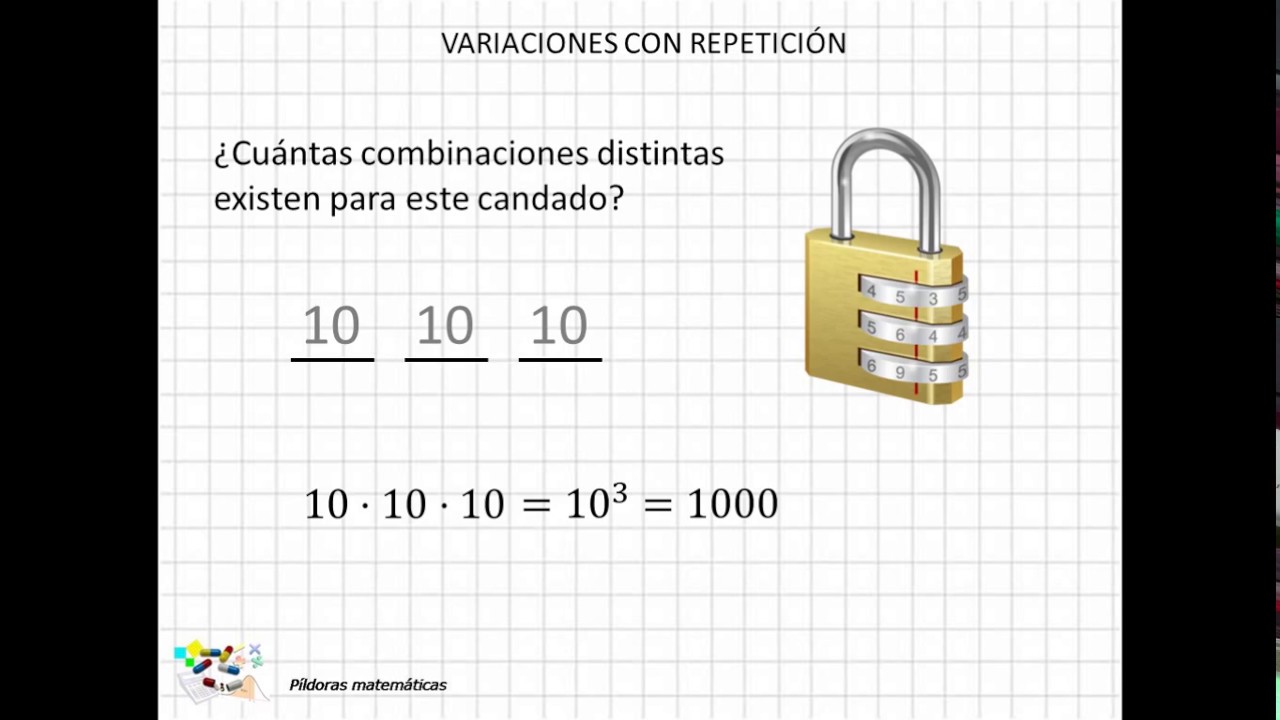 08 Variaciones con repetición YouTube 08 Variaciones con repetición YouTube