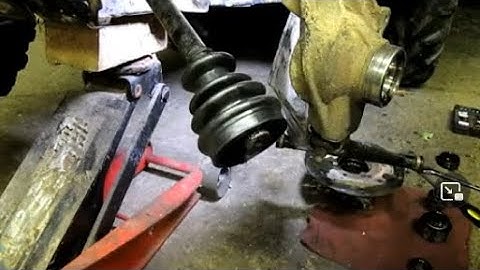 CV boot replacement, front. 2001 Polaris Sportsman.