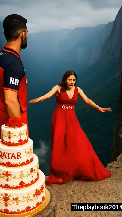 Virat kholi And Anushka Sharma going on deadline mountain for cake cutting😍 #shorts #viratkohli #ai