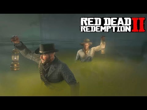 Видео: Как Датч Аллигаторов Кормил - Red Dead Redemption 2 Прохождение #28