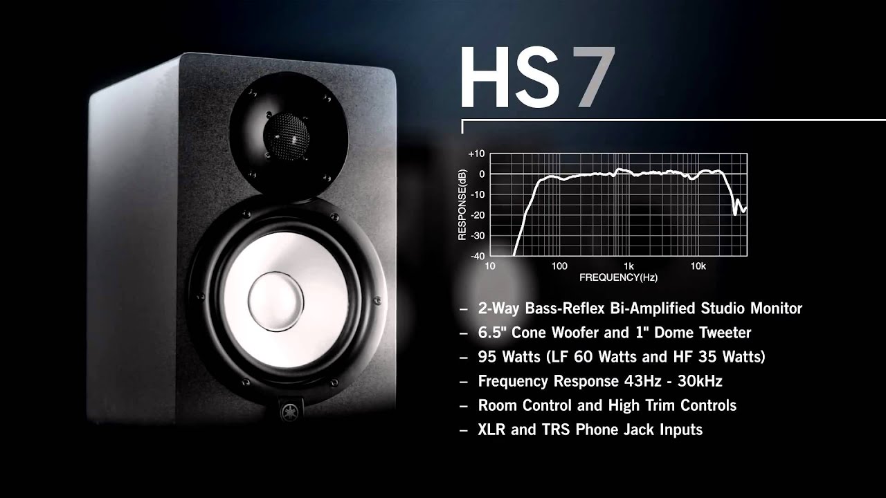 frequency response yamaha hs8