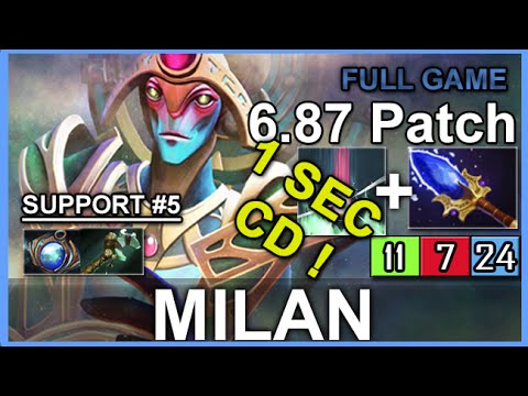 Milan Oracle 687 Aghanims Scepter Full Game