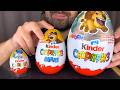 ASMR EATING ALL SIZES KINDER CHOCOLATE SURPRISE EGGS MUKBANG (EATING SOUNDS) EATING SHOW