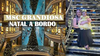 Msc Grandiosa Natal Com Bebê A Bordo Vlog 2 Temporada 2023 - 2024