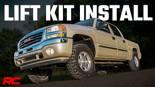 Installing 19992006 GM 1500 Pickup 1.5 to 2.5inch Suspension Lift Kit by Rough Country