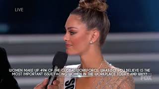Miss Universe 2017   Demi Leigh Nel Peters  Performance