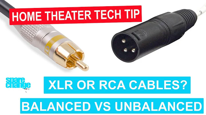 Should You Use XLR or RCA CABLES For Home Theater?| Balanced vs UnBalanced | HOME THEATER TECH TIP