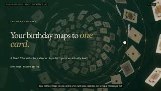 The Hidden Calendar for Life