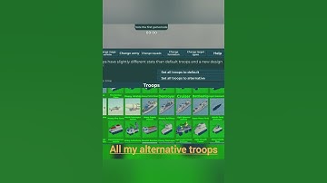 All my alternative troops #roblox #shorts #noobarmytycoon