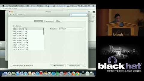 Black Hat USA 2012 - The Defense Rests: Automation and APIs for Improving Security