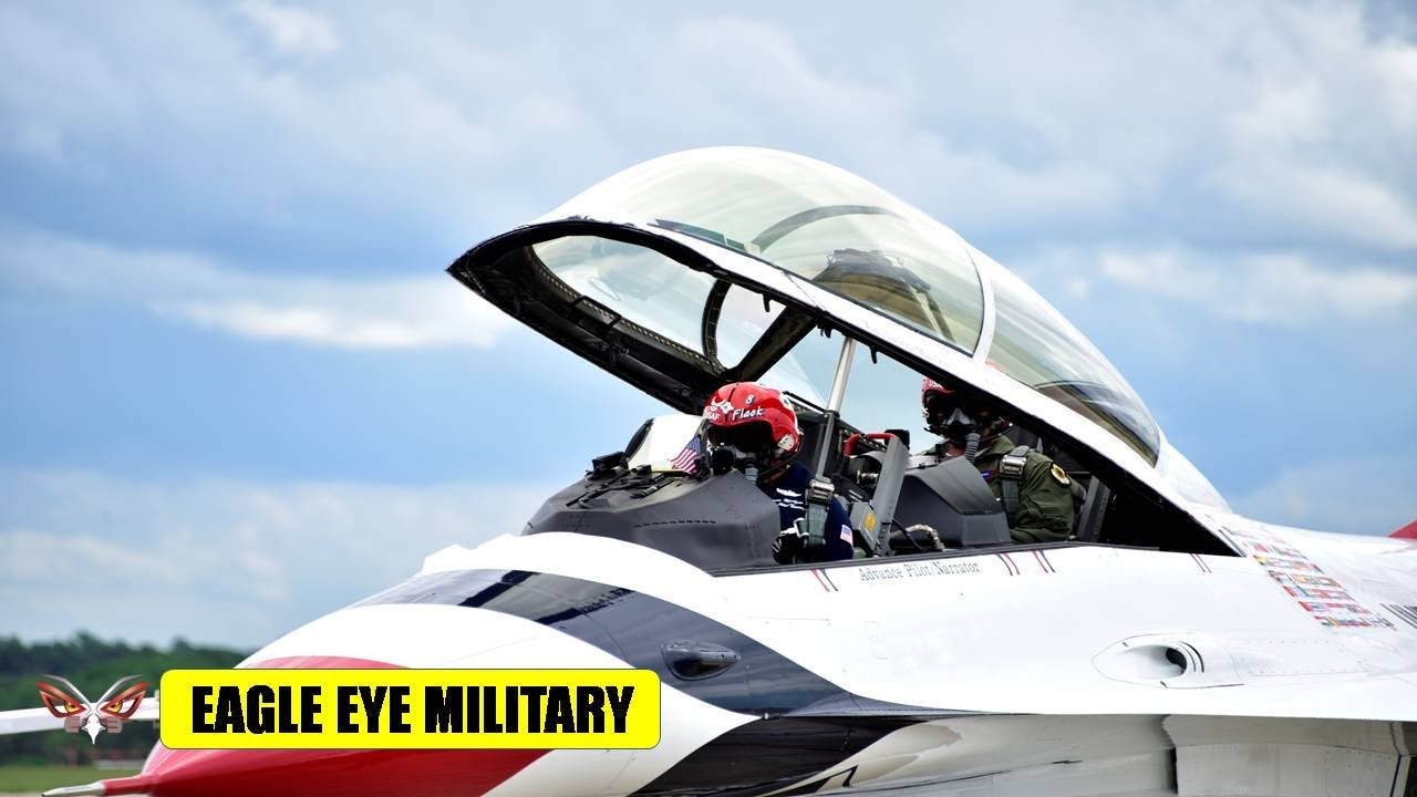 U.S. Air Force Thunderbirds Pilot Hometown Heroes For The First Time