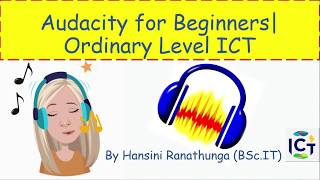 Audacity for Beginners | O/L ICT screenshot 1