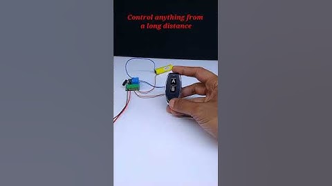 Control anything from a long distance - RF relay module #technoreview85 #electronicproject