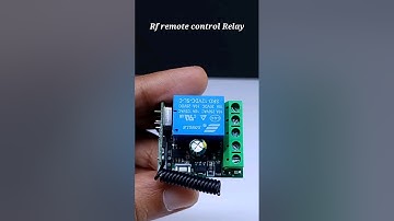 Control anything from a long distance - RF relay module #technoreview85 #electronicproject