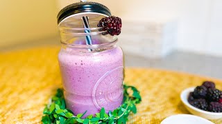 Blackberry Banana Smoothie and it’s Benefits