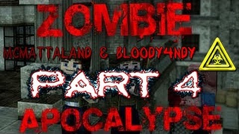Zombie Apocalypse (Minecraft Adventure Map) Part 4