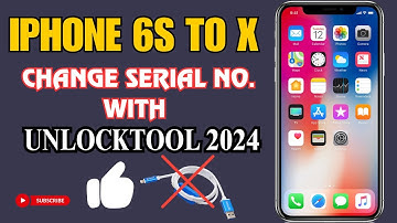ALL iPhone Change SERIAL NO. with UnlockTool || no Need DCSD Cable 2024 Update