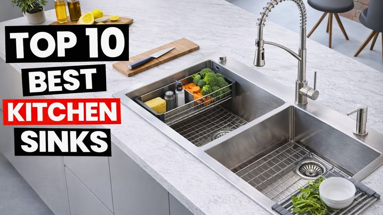 Top 10 Best Kitchen Sinks in 2026 - Reviews & Buying Guide - YouTube
