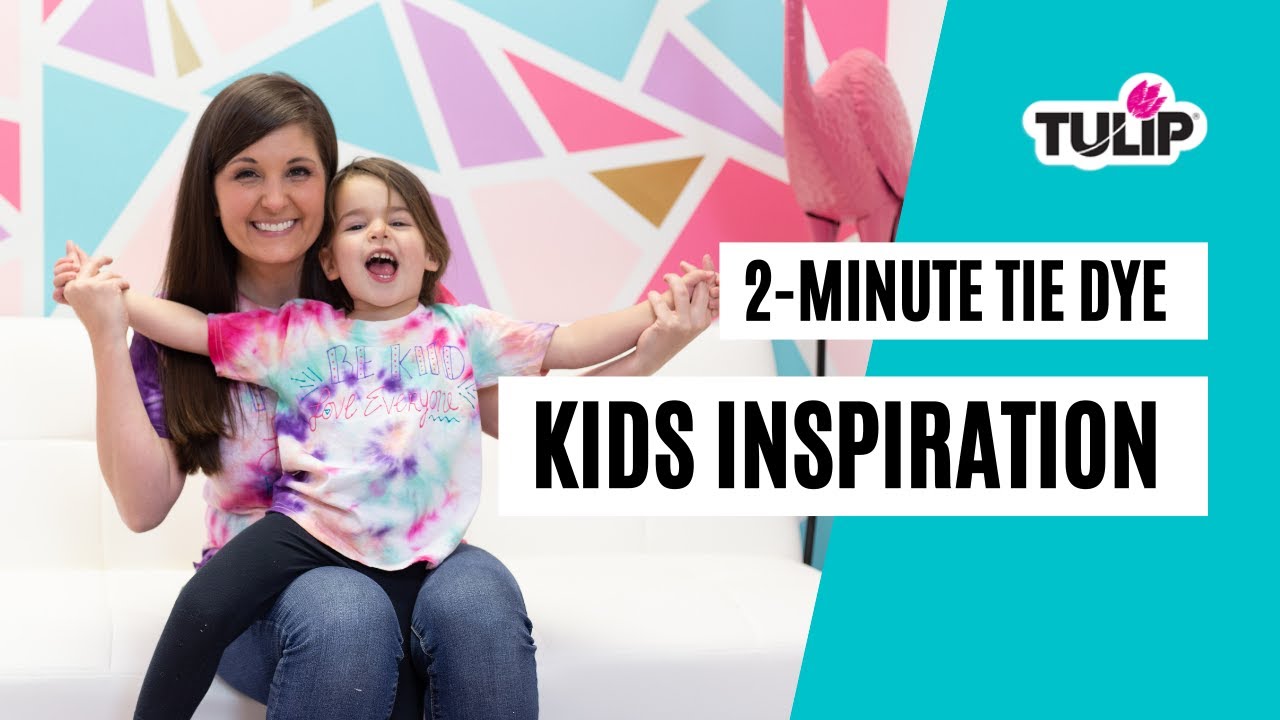 Kids Inspiration Two-Minute Tie-Dye T-shirt 