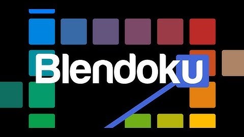 Blendoku  iPhone & iPad Gameplay Video HD