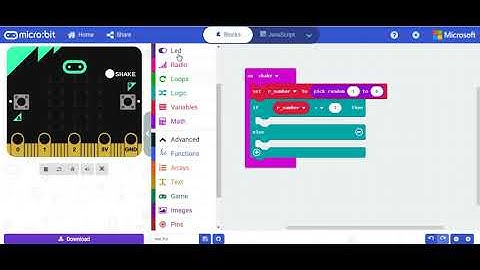 เกมลูกเต๋าด้วย Micro:bit