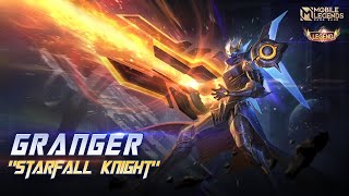 Review Granger Legend Skin 'Starfall Knight' On MCL Final With OñiSquad | Mobile Legends Bang Bang