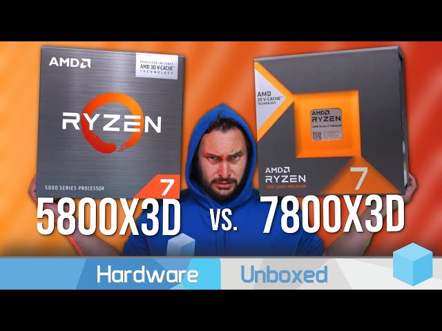 AMD Ryzen 7 7800X3D Slaughters 5800X3D In Early Benchmark Showdown