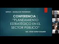 PLANEAMIENTO ESTRATEGICO EN EL SECTOR PUBLICO