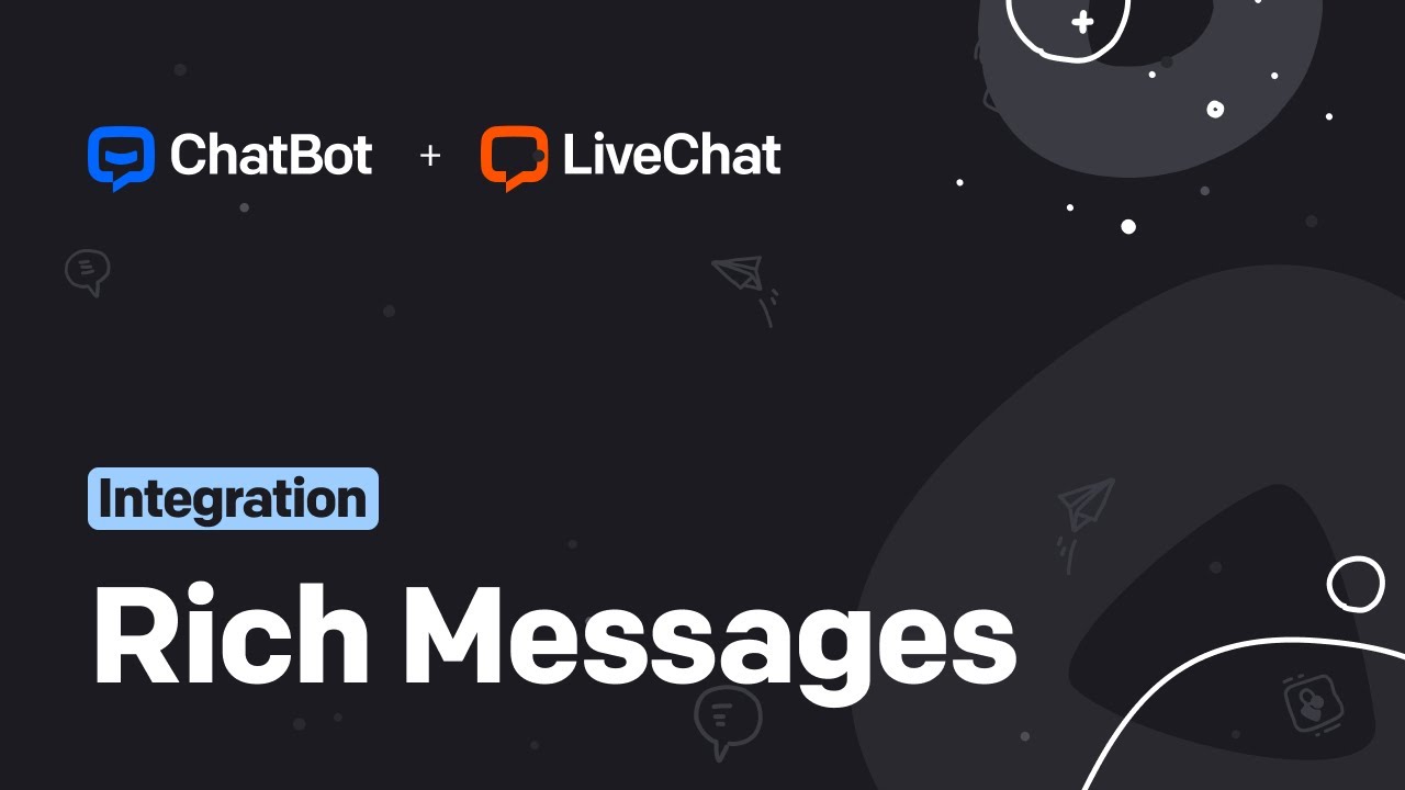 ChatBot and LiveChat integration: Rich Messages salesman แปลว่า