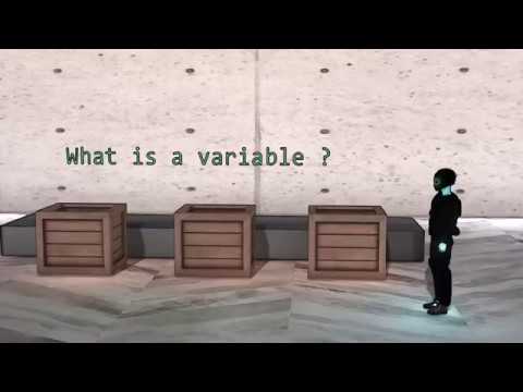What is a variable ? Animated Programming Video - YouTube