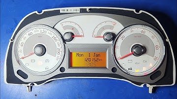 FIAT LINEA PUNTO INSTRUMENT CLUSTER DISPLAY REPAIR | DIGITAL METER SERVICE IN MADURAI 9976119912