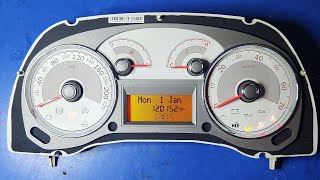 FIAT LINEA PUNTO INSTRUMENT CLUSTER DISPLAY REPAIR | DIGITAL METER SERVICE IN MADURAI 9976119912