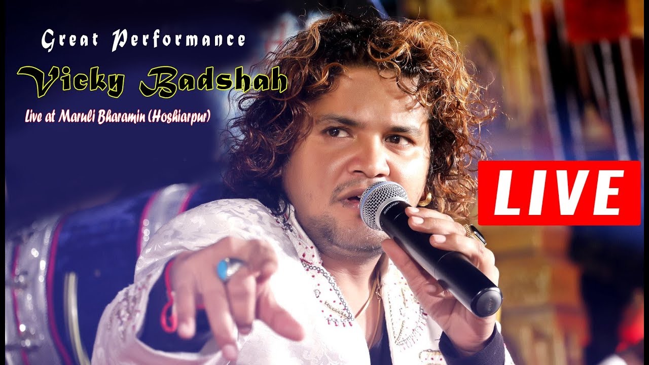 Vicky Badshah Live At Maruli Bharahmin (Hoshiarpur)