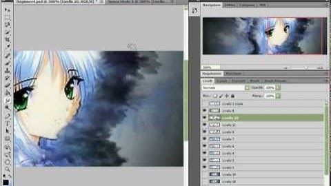 Tutorial-Speed Art-Smudge con Photoshop CS5