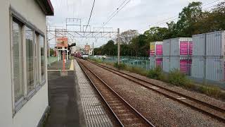 10月28日川崎新町駅 新鶴見A82運用 78レ EF65-2095 貨物色･青プレート