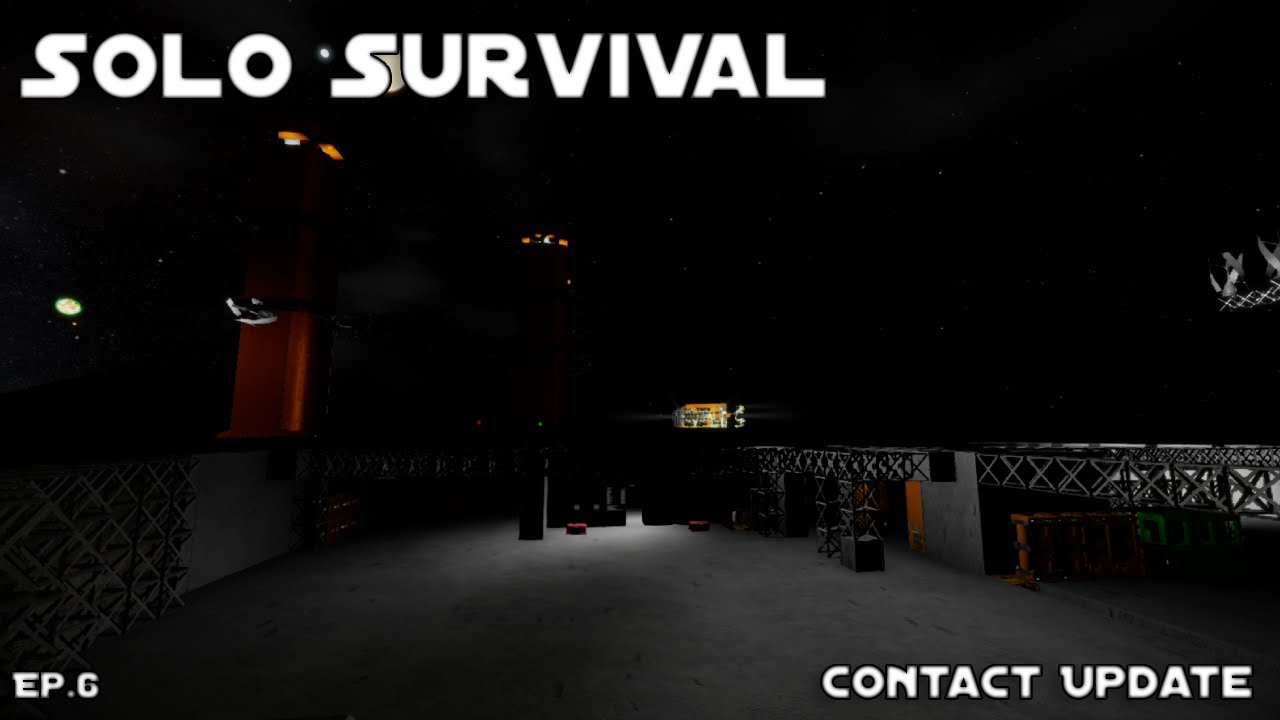 Space Engineers - Solo Survival Contact Ep.6| Time Lapse - YouTube