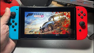 Forza Horizon 4 Gameplay On Nintendo Switch