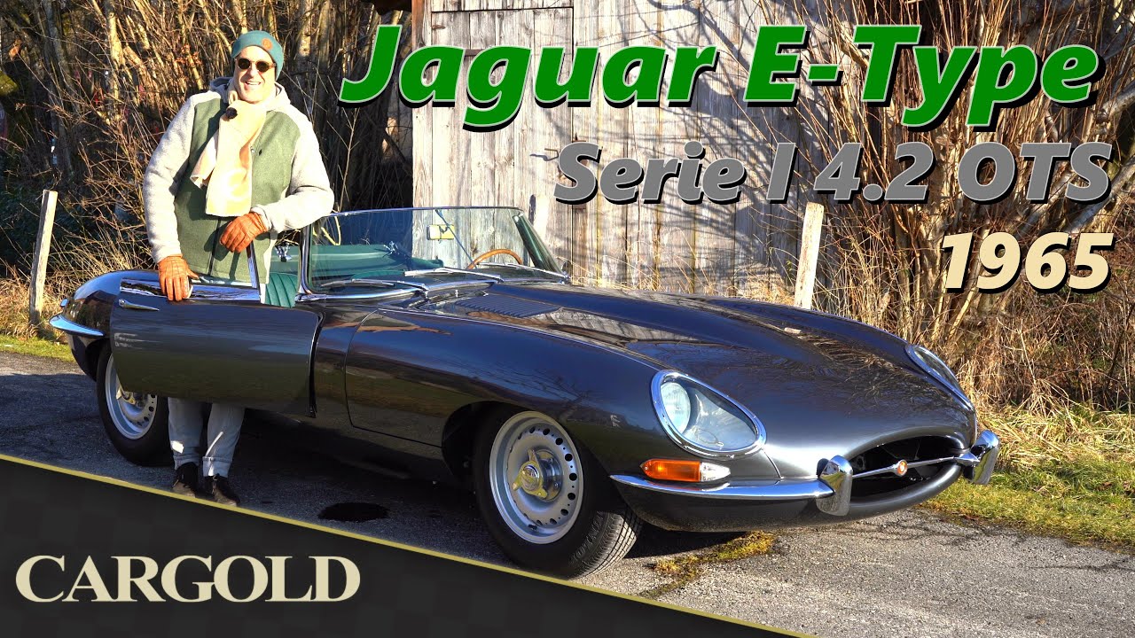 Jaguar E-Type S1 4.2 OTS, 1965, Supersportwagen der 60er Jahre, 265 PS, 4.2l Hubraum und 245 km/h