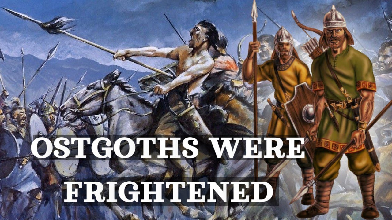 Ermanarich: a great leader of the Ostgoths, who was frightened and died.