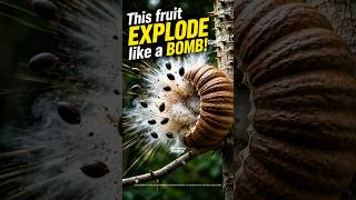 This Fruit Explodes Like a Bomb! @krishnafactx #shorts #trees #amazon #amazingfacts #viral