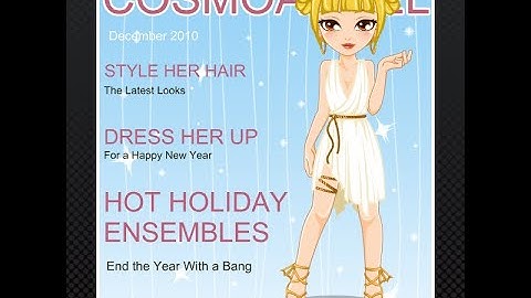 Cover Model Dress Up: December (Games For Girls) @GirlsPrincess