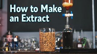 How to Make an Herbal Flavour Extract for Bitters and Soda