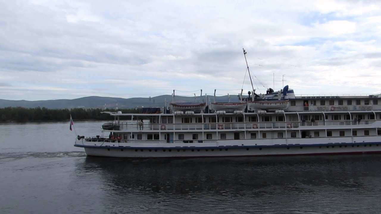 Теплоход В. Чкалов - YouTube
