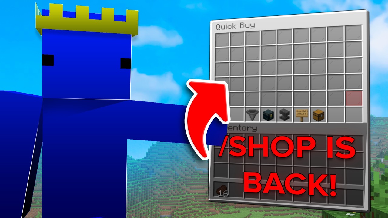 Donut SMP Just Added Shop Back