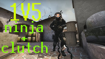 CS:GO- insane 1v5 ninja + unreal 1v5 pistol clutch