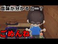 【あつ森】〜ごめんね〜「意味が分かると・・?感動、あつ森短編物語」